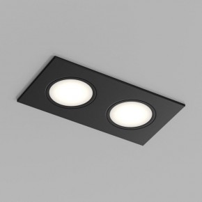 Встраиваемый влагозащищенный светильник PORT, 2?15 Вт макс., LED, GU5.3, IP65, корпус из полимера, цвет чёрный в Ревде - revda.ok-mebel.com | фото 2