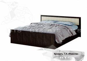 "Фиеста" кровать 1,4м LIGHT в Ревде - revda.ok-mebel.com | фото 1