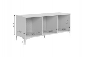 ЗЕФИР Гостиная К2 (белое дерево/черный муар) в Ревде - revda.ok-mebel.com | фото 5