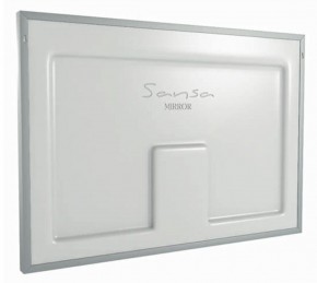 Зеркало Dream 120 alum с подсветкой Sansa (SD1025Z) в Ревде - revda.ok-mebel.com | фото 2