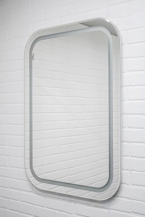 Зеркало Elis 100 white с подсветкой Sansa (SEe1045Z) в Ревде - revda.ok-mebel.com | фото 2