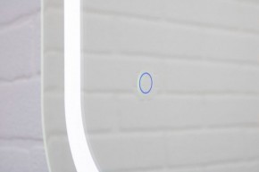 Зеркало Elis 100 white с подсветкой Sansa (SEe1045Z) в Ревде - revda.ok-mebel.com | фото 4