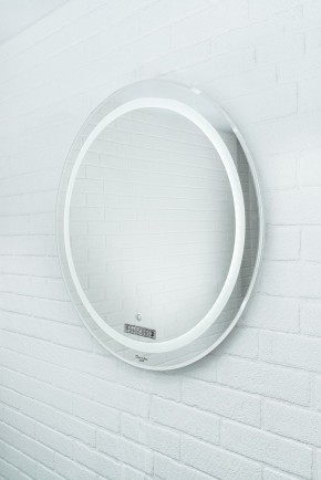 Зеркало Gia 75 white с подсветкой Sansa (SGa1044Z) в Ревде - revda.ok-mebel.com | фото 2