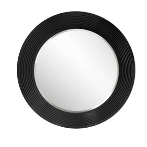 Зеркало круглое черный (РМ/02(S) в Ревде - revda.ok-mebel.com | фото