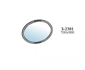 Зеркало ШЕР Дуб серый (З-2301) в Ревде - revda.ok-mebel.com | фото