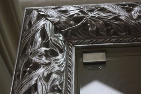 Зеркало Тиффани Premium черная/серебро (ТФСТ-2(П) в Ревде - revda.ok-mebel.com | фото 2
